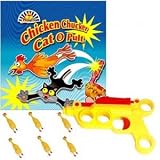 Chucker Catapult - Childrens Christmas stocking filler for boys and girls - Random Chickens or Cats