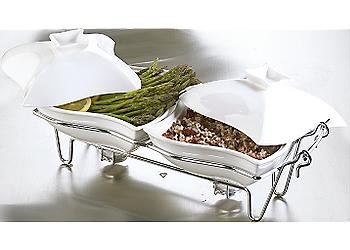 Porcelain Double Pagoda Warmer