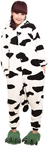 Molly Onesie Kigurumi Animal Cosplay Costume Hoodie Pajamas M Cow