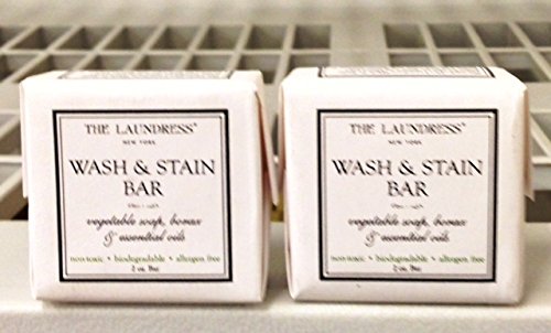 The Laundress Wash and Stain Bar - Classic - 2 oz - 2 pk