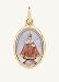 Gold Plated Religious Medal - Infant of Prague