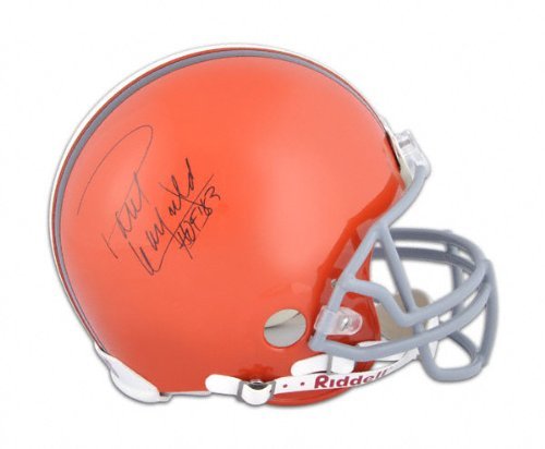 Paul Warfield Autographed Pro-Line Helmet | Details: Cleveland Browns, Authentic Riddell Helmet, Hall of Fame 1983 Inscription