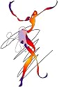 8-Pack Notecards Note Cards by Diane Davis - Rainbow Dancer