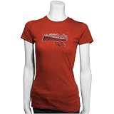 Arkansas Razorbacks Cardinal Ladies Slim Fit T-shirt