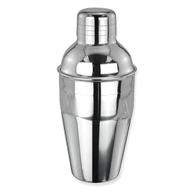 Stainless Steel 18oz Cocktail Shaker by West Coast Gifts