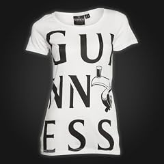 Guinness White Black Toucan Ladies Tee