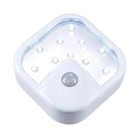 SE Wireless Motion Sensor Light - 10 Super-Bright LED