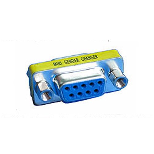Childrens Toyshop  Computer : 9 Pin Female Serial RS232 Gender Changer Adapter