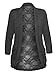 Women's Lace Back Lightweight Plus Size Cardigan with Drape Pockets
