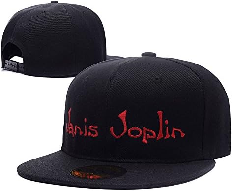 YINGMIN Janis Joplin Logo Adjustable Snapback Embroidery Hats Caps