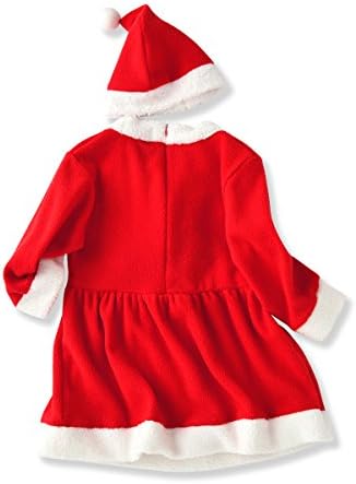 Lifemall Baby Girls Santa Claus Costume Jumpsuit Romper Dress Christmas with Hat