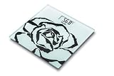  : Beurer GS 27 Black rose Glaswaage Design Line