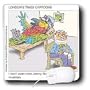 Londons Times New Release Funny Cartoons - Parrotheads Against Buffett - Mouse Pads