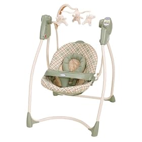 Graco Lovin Hug Easy Entry Open Top/Curved Frame Swing