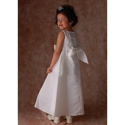 IVORY A Line FLOWER GIRL DRESS Special Occasion Jr Bridesmaid SOPHIAS STYLE 2-14