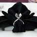 Silver Plated Diamond Napkin Holders