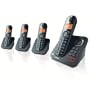 Philips CD1554B/37 DECT Series Quad Expandable Cordless Phones with Digital Answering Machine