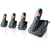 Philips CD1554B/37 DECT Series Quad Expandable Cordless Phones with Digital Answering Machine