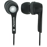 Panasonic RP-HJE200 Portable Earbud Headphones (Black)