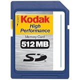Kodak KHSD512DVD 512 MB High Performance Secure Digital Memory Card 41iLND2C1mL. SL160 Kodak KHSD512DVD 512 MB High Performance Secure Digital Memory Card