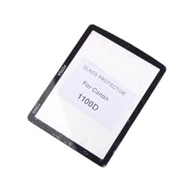 LCD Hard Optical Glass Screen Protector for Canon EOS 1100D/ Rebel T3 DSLR