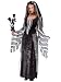 Black Rose Spirit Sorceress Dark Gothic Halloween Costume