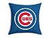 Chicago Cubs SET OF 2 MVP DECORATIVE BED/SOFA TOSS PILLOWS
