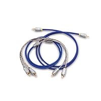 Kicker 09XI26 X-Series 2-Channel 6.0 Meter ROHS Compliant Twisted Pair Audio Interconnect Cable
