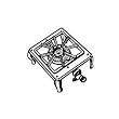 MCM D1000 Cast Iron Na Hot Plate
