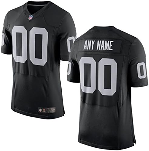 Man Oakland Raiders Customised Elite-Black Jerseys Your Name Size 44