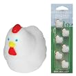 Set of 6 Mini Chicken Magnets