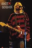 Kurt Cobain Singing - Poster - 91.5x61cm - Art247 Poster Print