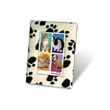 Black and White Paw Print Picture Frame Outdoor Living