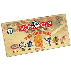 NHL Original 6 Monopoly by