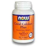 Coral Calcium Plus (Okinawa) w/ Magnesium & Vit. D - 100 Vcaps