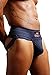 Yogi Sports S&C Gym Athletic Cotton Supporter Back Covered with Cup Pocket for Mens (Backcovered Navy Blue, 93-98 cms)