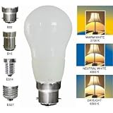 12 Watt Mini Candle Energy Saving Light Bulb, Bayonet and Screw Fittings - eco friendly - Bayonet B22 : Cool Daylight