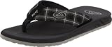 Reef Men's Phantoms Thong Sandal,Black Plaid,13 M US Reef Men's Phantoms Thong Sandal,Black Plaid,13 M US