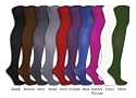 Women's Solid Microfiber Premium Tights - Colors Available