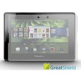 GreatShield Ultra Anti-Glare (Matte) Clear Screen Protector Film for RIM Blackberry Playbook (3 Pack) by