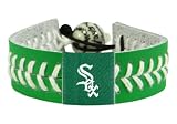 MLB Chicago White Sox St. Patrick's Day Baseball Bracelet