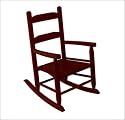 KidKraft 2-Slat Rocking Chair - Espresso