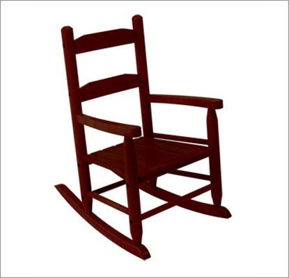 KidKraft 2-Slat Rocking Chair - Espresso