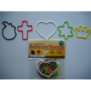 Believer Rubber Bandz Band Wristband (10)