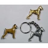 Boxer Gold Pin