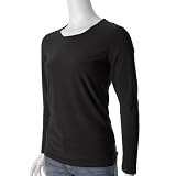 Adi Designs Jewel Neck Long Sleeve Missy Stretch Top by Adi Designs