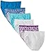 Cotton Hi-Cut Panties 6 Pack, Assorted (Size 6)