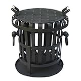 Feuerstelle mit Grillrost