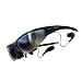 Vuzix �ӥǥ����������� ¿���α������狼�������2D/3D�ǻ�İ�Ǥ������巿�ǥ����ץ쥤 Wrap 310