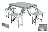 4 Way Folding Camping Table with 4 Seats With FREE FOOD COVER TA-8109